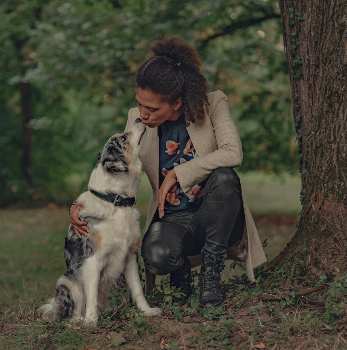 Desiree Höck von Hundeerziehung mit Herz setzt engagiert sich mit ihren Hunden sozial vor Ort und international